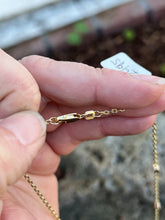 Load image into Gallery viewer, 14ky gold ruby &amp; diamond station necklace