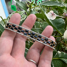 Load image into Gallery viewer, Gold plated sapphire bracelet