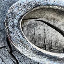 Load image into Gallery viewer, Silver textured earrings