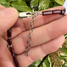 Load image into Gallery viewer, Mosaic opal, garnet and gemstone bead necklace