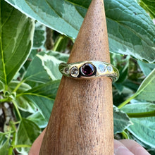 Load image into Gallery viewer, 14ky ruby and diamond ring