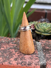 Load image into Gallery viewer, 14ky and silver pink tourmaline ring