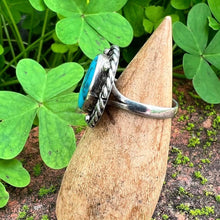 Load image into Gallery viewer, Sterling silver turquoise ring