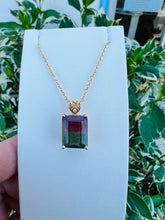 Load image into Gallery viewer, 14ky 7.35ct tourmaline pendant
