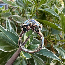 Load image into Gallery viewer, Silver and 18k Ann King quartz ring