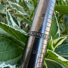 Load image into Gallery viewer, Oxidized sterling silver stackable ring ￼