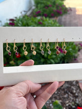 Load image into Gallery viewer, 14k GF bead earrings