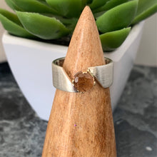Load image into Gallery viewer, 14ky &amp; sterling silver rutilated quartz ring